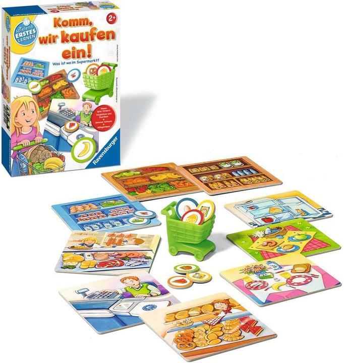 Produktbild Ravensburger Komm, wir kaufen ein! (Deutsch)