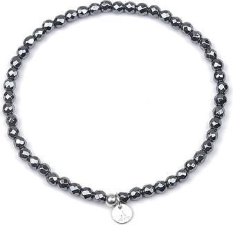 Agato Mineral Bracelet With Hematite Pol-B13/20g