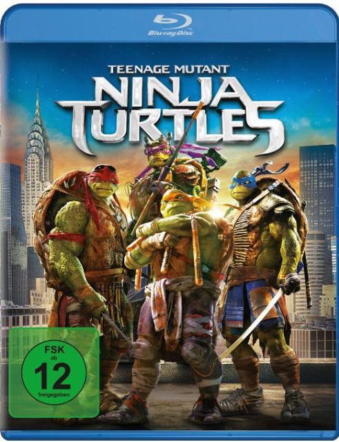 Teenage Mutant Ninja Turtles (Blu-ray, 2014, Allemand, Espagnol, Français, Italien)