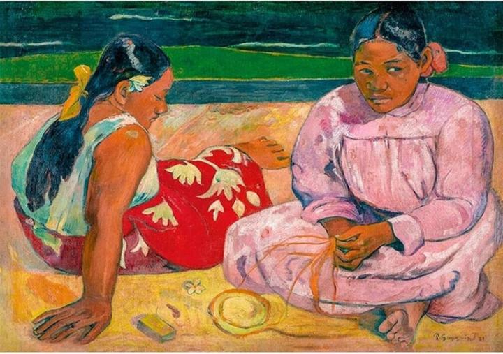 Productafbeelding Clementoni CLE Puzzel 1000 Museum Gauguin Femm.deTahiti 39762 (1000 onderdelen)