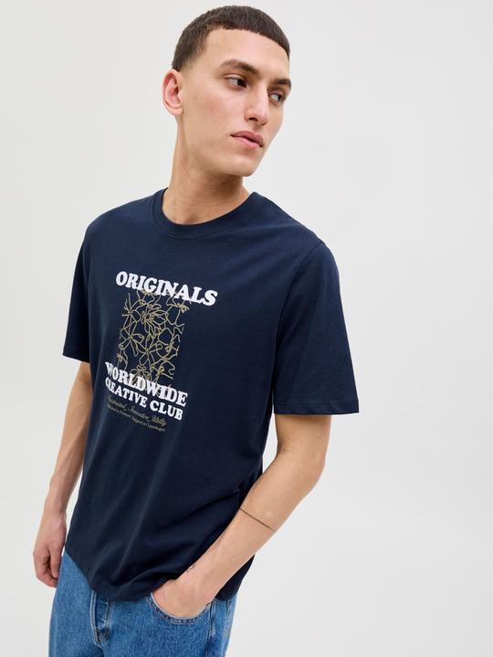 Produktbild Jack & Jones Gedruckt Rundhalsausschnitt T-shirt T-shirt (M)