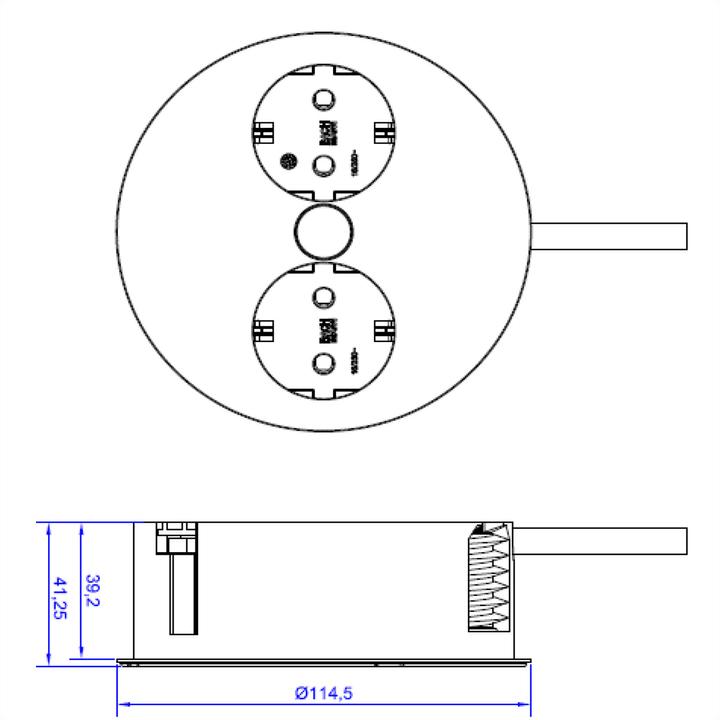 Productafbeelding Bachmann Twist verlengsnoer