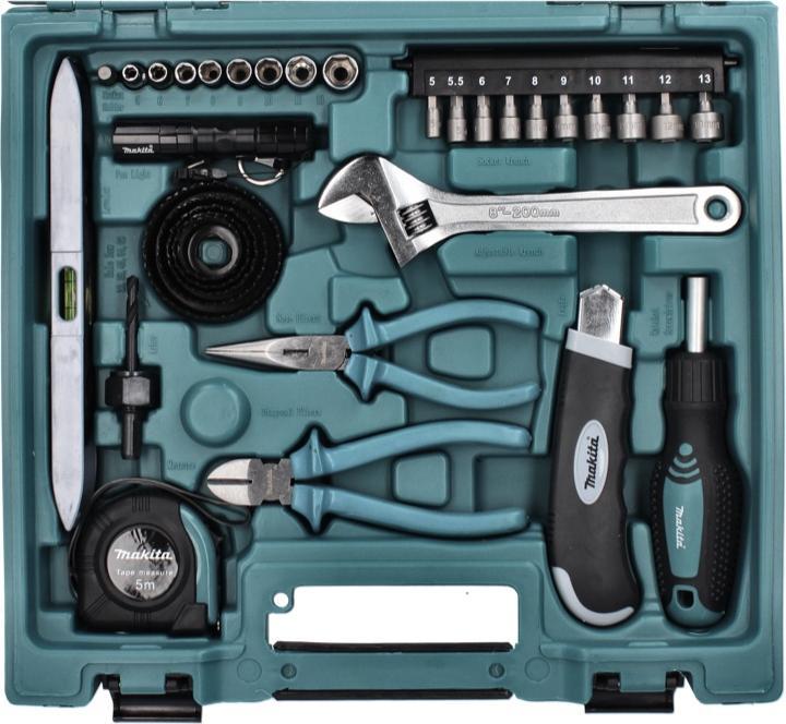 Produktbild Makita Bits Bohrer Werkzeug Sortiment 200-tlg. (1 mm, 1.5 mm, 2 mm, 2.5 mm, 3 mm, 3.2 mm, 3.5 mm, 4 mm, 4.5 mm, 5 mm, 5.5 mm, 6 mm, 6.5 mm, 7 mm, 8 mm, 10 mm)