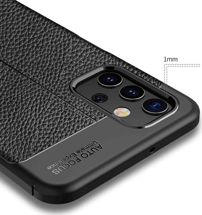 Actual product image Cadorabo TPU Cover Faux Leather Structure (Samsung Galaxy A32 5G)