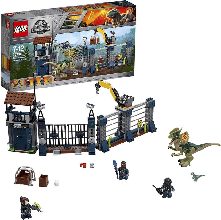 Produktbild LEGO Angriff des Dilophosaurus (75931, LEGO Jurassic World)