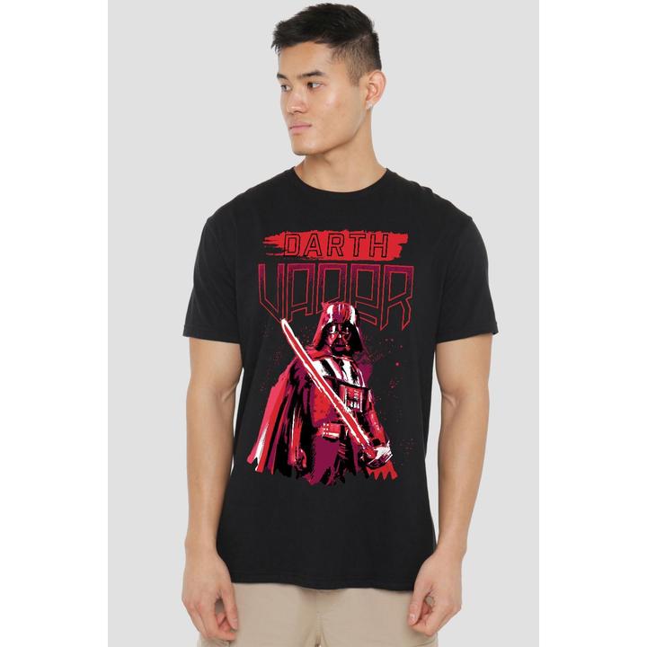 Immagine prodotto Star Wars Maglietta Darth Vader Verniciato Uomo (L)