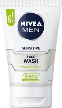 NIVEA Cleansing gel Men Sensitiv e (Wash Gel) 100 ml (Gel, 100 ml)