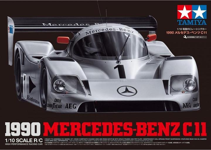 Actual product image Tamiya Mercedes-Benz C11 1990 Gr.C (Kit)