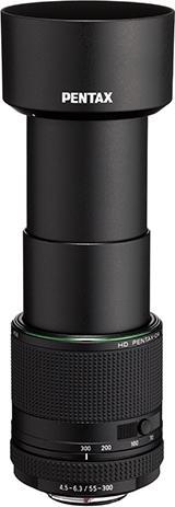 Actual product image Pentax HD DA 55-300mm f/4.5.6.3 ED PLM WR R (Pentax K, APS-C / DX)