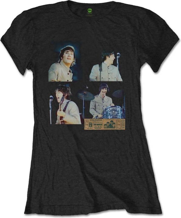 Actual product image The Beatles Shea Stadium Shots (Girlie) (M)