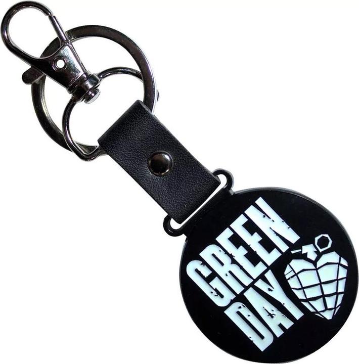Green Day Schlüsselanhänger Gestapeltes Logo
