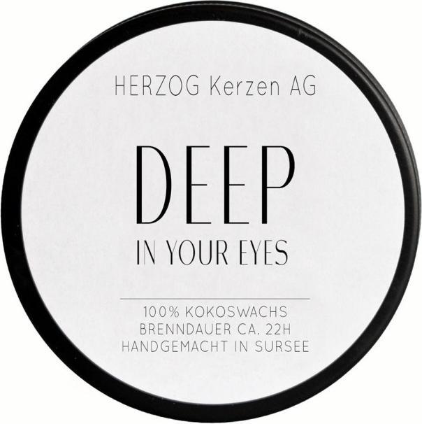 Herzog Kerzen Duftkerze Deep in your Eyes in Aludose