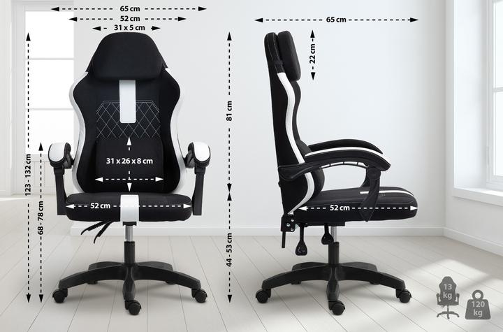 Produktbild CLP Bürostuhl Miltonabezug ergonomisch höhenverstellbar gepolstert
