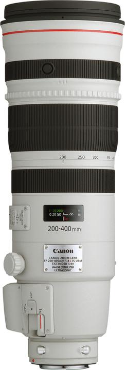 Image du produit Canon EF 200-400mm 4L IS USM Extender 1.4x (Canon EF, Plein format)