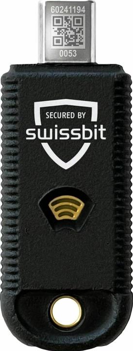 Actual product image Swissbit iShield Key Pro USB-C/NFC Security Retailverpackung