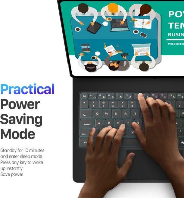 Produktbild Dux Ducis MK Series Keyboard Case (US, Samsung Galaxy Tab S10 Ultra)