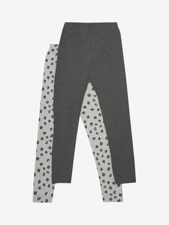 Produktbild Minymo Leggings 2er Set Greymelange Gr. 92 (92)