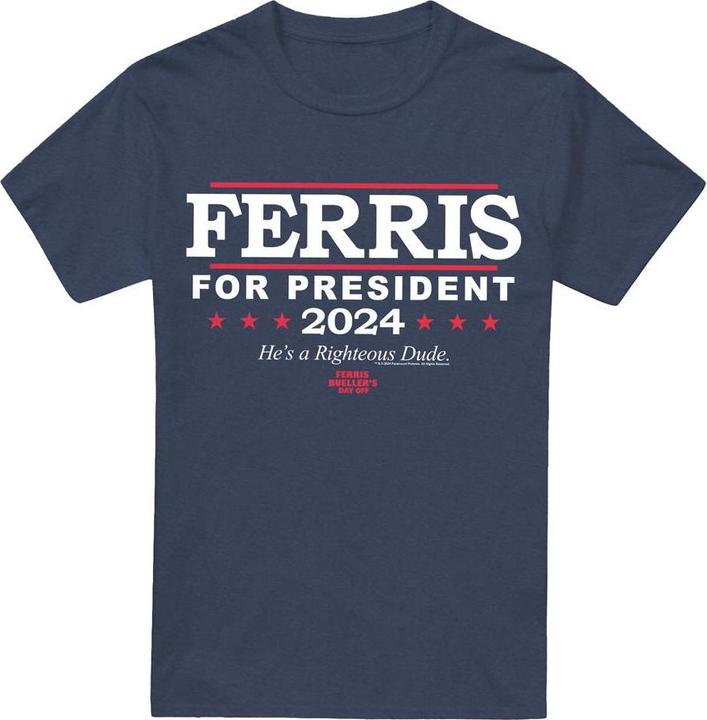 Ferris Bueller´s Day Off Ferris Bueller's Day Off Ferris For President TShirt (XXL)