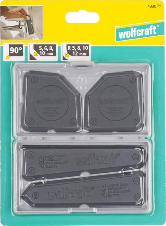 Actual product image wolfcraft wolfcraft 1 Silikonabzieher-Set 4 tlg. (21 cm)