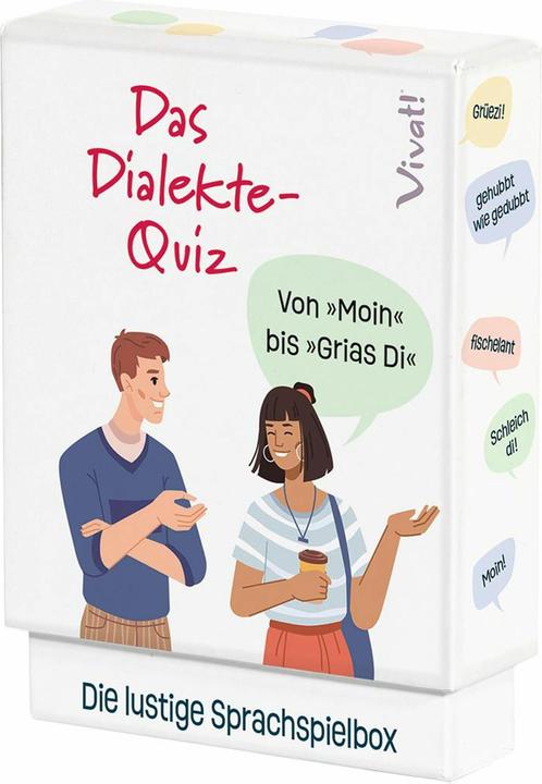 Produktbild Das Dialekte-Quiz: Von »Moin« bis »Gria (Deutsch)