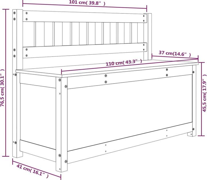 Produktbild VidaXL Erminie (110 cm)
