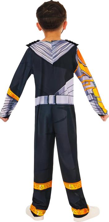 Actual product image Power Rangers Childrens/Kids Cosmic Fury Black Ranger Costume (104)