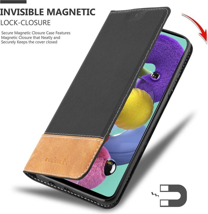 Productafbeelding Cadorabo X-Wallet hoes voor kunstleer pak (Samsung Galaxy M40)
