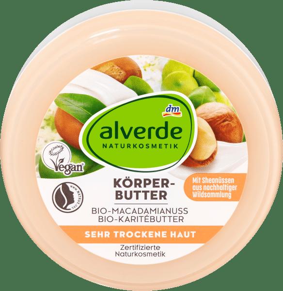 dm alverde Körperbutter (Body Butter, 200 ml)