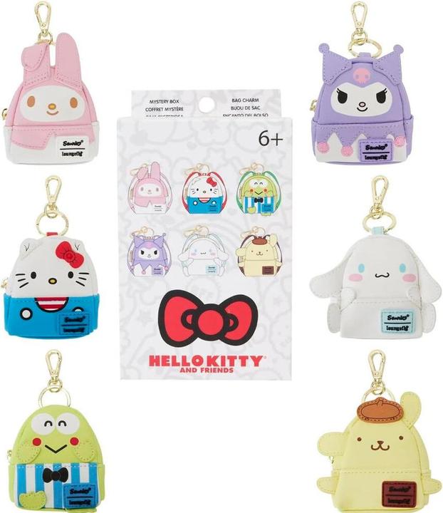 Immagine prodotto Loungefly Hello Kitty mini backpack keychain mystery box
