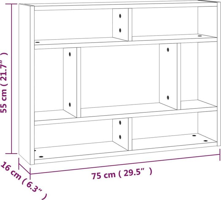Produktbild VidaXL Jabin (75 x 16 x 55 cm)