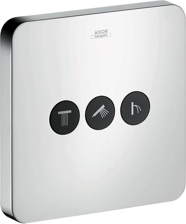 Produktbild hansgrohe Ab-/Umstellventil AXOR CITTERIO E Trio/Quattro, Unterputz 12x12 chrom