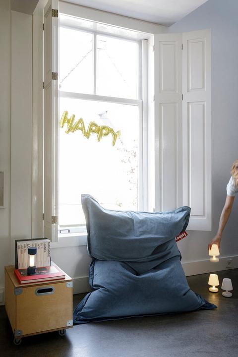Image du produit Fatboy Pouf Original Slim Velvet Taupe