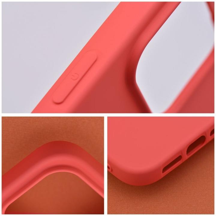 Immagine prodotto OEM Back panel cover SILICONE case for IPHONE 15 Pro Max peach (Apple iPhone 15 Pro Max)