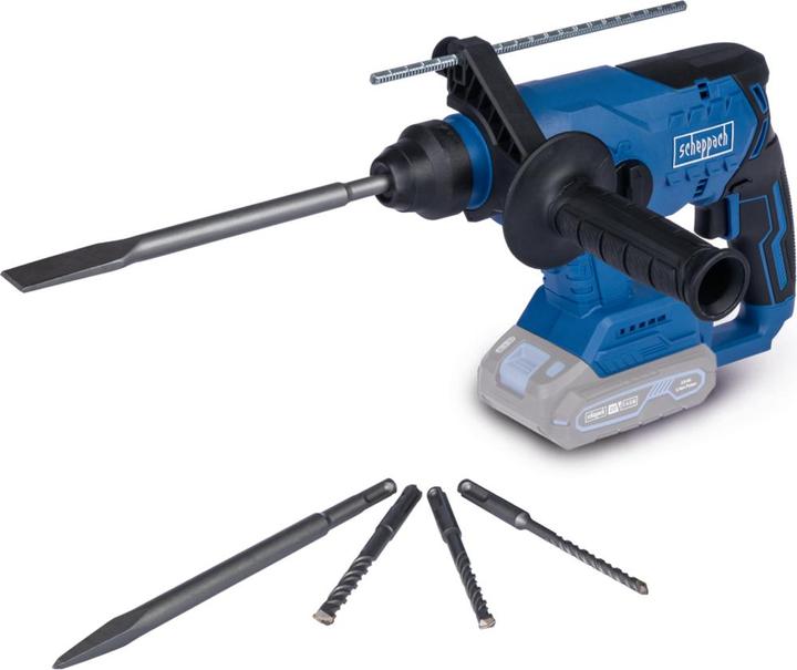 Actual product image Scheppach Akku-Bohrhammer BC-RHD230-X (Rechargeable battery operated)