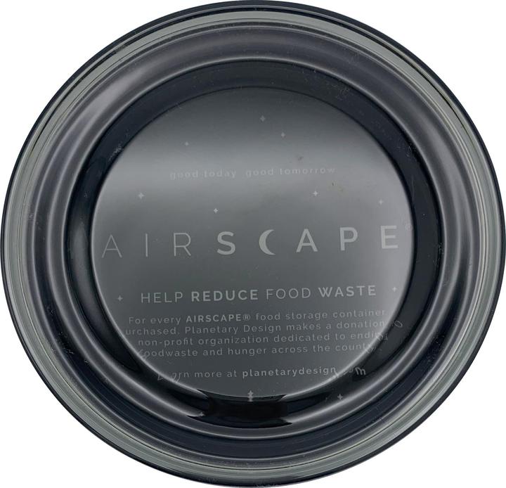 Actual product image Airscape Coffee tin medium black matt (1.89 l)