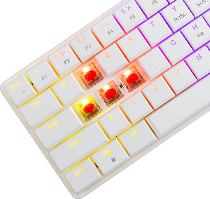Produktbild White Shark GK-006211 Nagamaki White-Mechanical-Red.SW (US, Kabelgebunden)