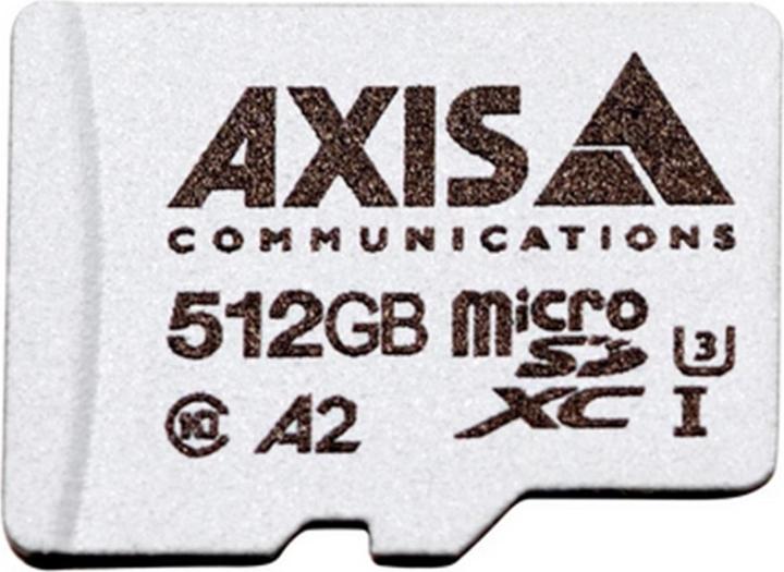 Axis Memory card Surveillance 512 GB microSDXC 1 piece (512 GB, microSDXC, U3, UHS-I)