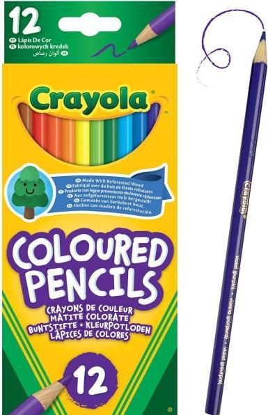 Image du produit Crayola Crayons (Red, Violet, Jaune, 12 x)