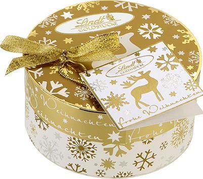 Produktbild Lindt Goldstücke Rundschachtel (140 g)