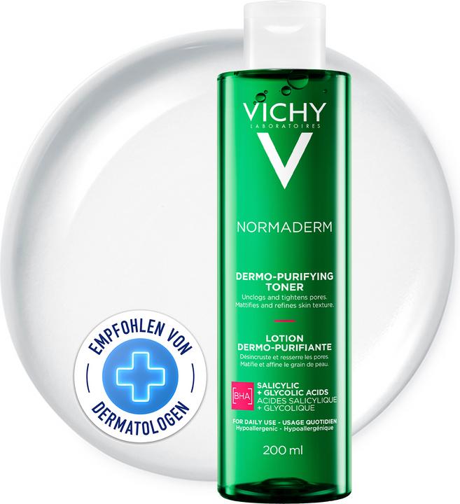 Actual product image Vichy Normaderm Cleansing Lotion (Cleansing lotion, 200 ml)