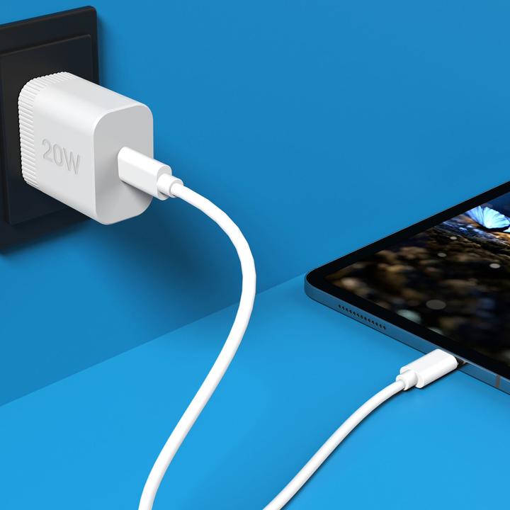 Actual product image j5Create 20W PD USB-C WALL CHARGER - EU (20 W)