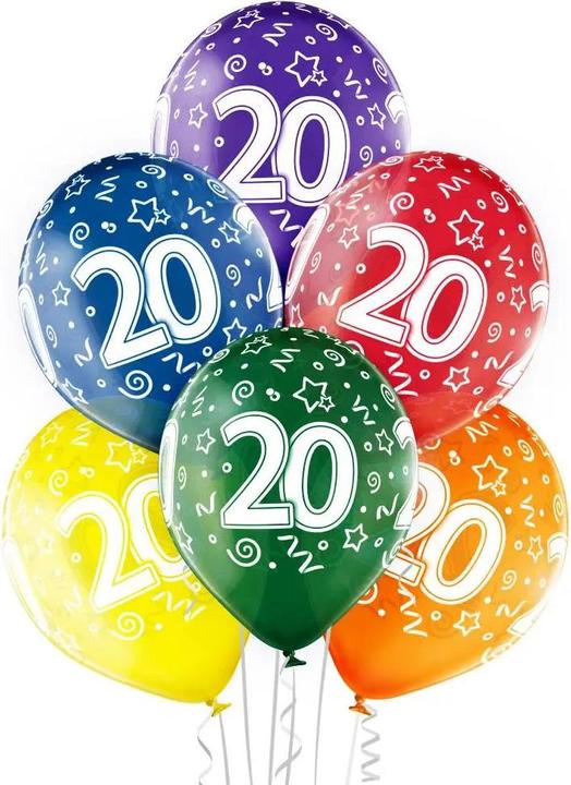 Image du produit Belbal 20 ans ballon d'anniversaire