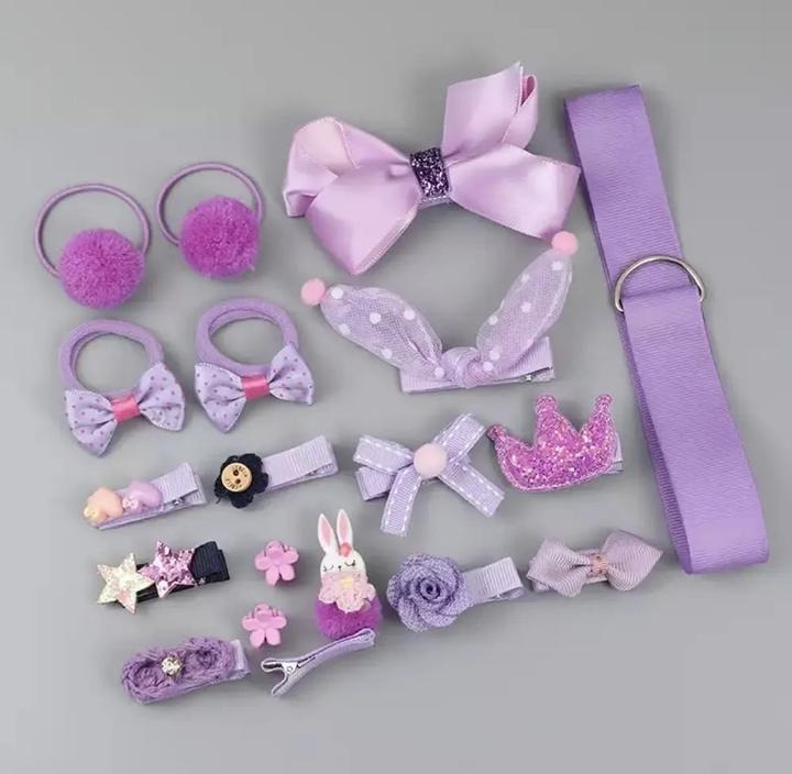 Produktbild Activity Board 18 Stück Haarspangen-Set Kleinkind Mädchen, Haarschmuck Mädchen, Haarspangen mit Geschenkbox (18 Stk.)