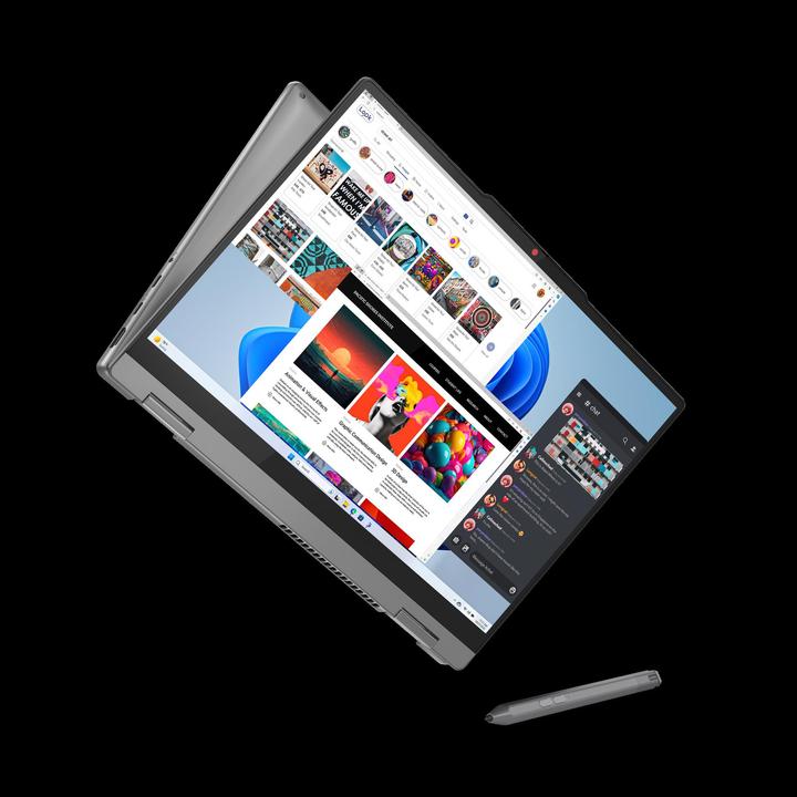 Actual product image Lenovo IdeaPad 5 2-in-1 14AHP9 (14", AMD Ryzen 7 8845HS, 16 GB, 512 GB, DE)