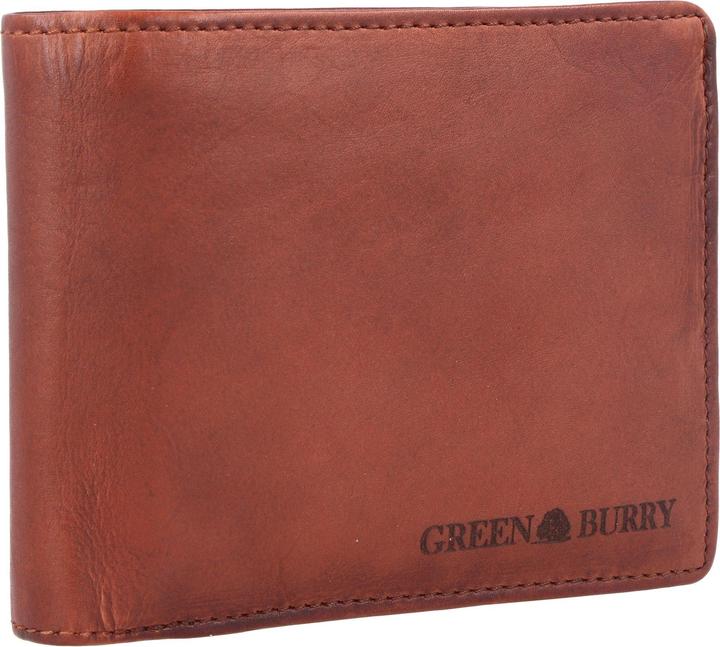 Actual product image Greenburry Vintage Washed wallet leather 13 cm