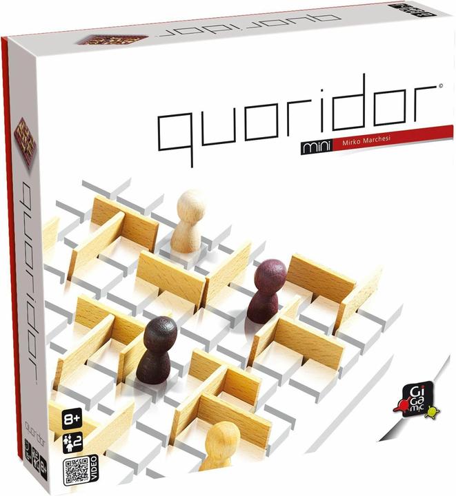 Image du produit Gigamic Quoridor Mini (Allemand, Français, Anglais, Italien)