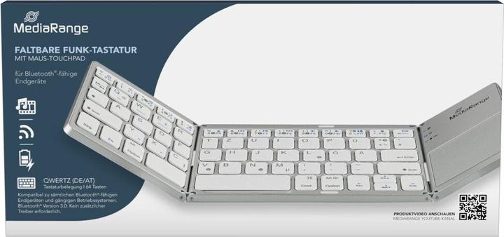 Produktbild MediaRange Kabellose Tastatur 63 (Verwendung A) (DE, Kabellos)