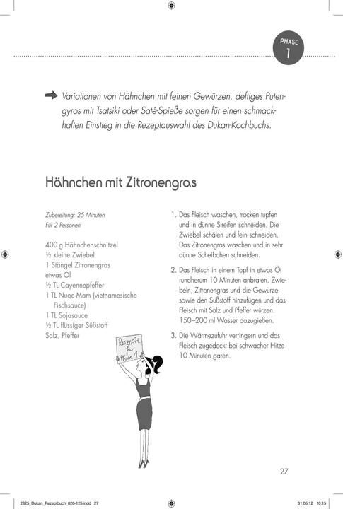Produktbild Das Dukan Diät Kochbuch (Deutsch, Pierre Dukan, 2023)