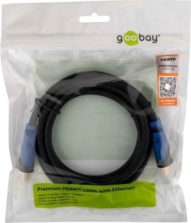 Produktbild Goobay HDMI (Typ A) — HDMI (Typ A) (2 m, HDMI)