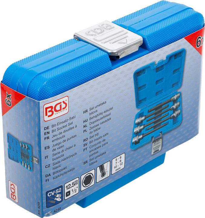 Produktbild BGS Bit-Einsatz-Satz (12,5 mm)
